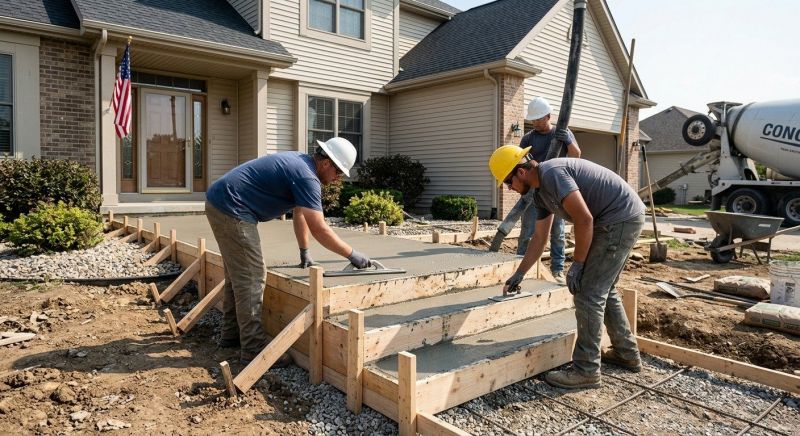 Concrete Installation in Kerrville, TX