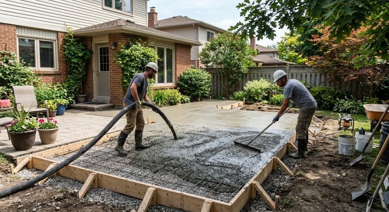 Concrete Installation in Kerrville, TX