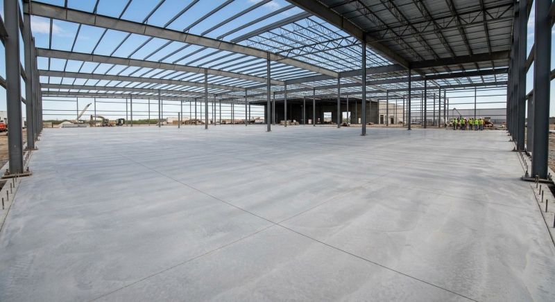Commercial Slab Installation in Kerrville, TX