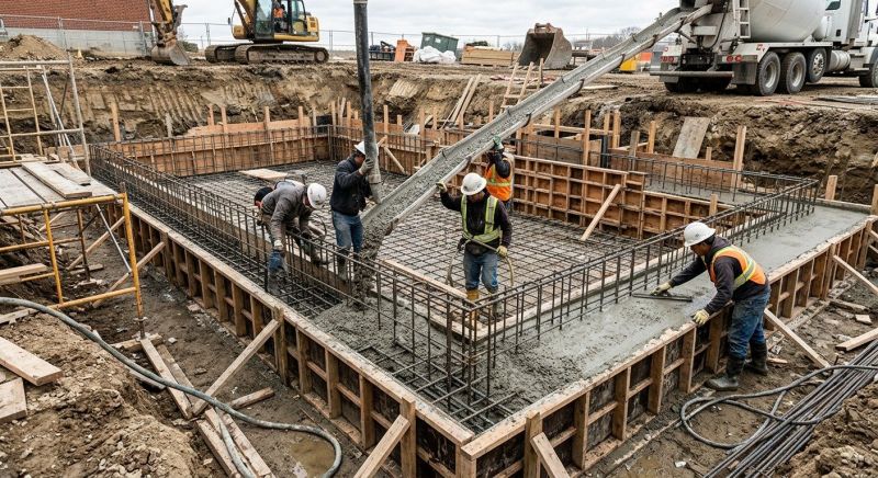 Concrete Foundation Pouring in Kerrville, TX