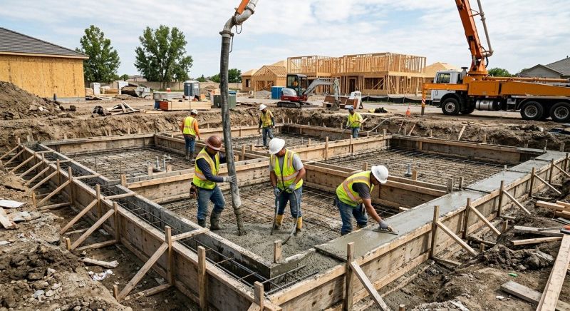 Home Foundation Installation in Comfort, TX