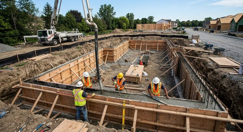 Home Foundation Installation in Comfort, TX