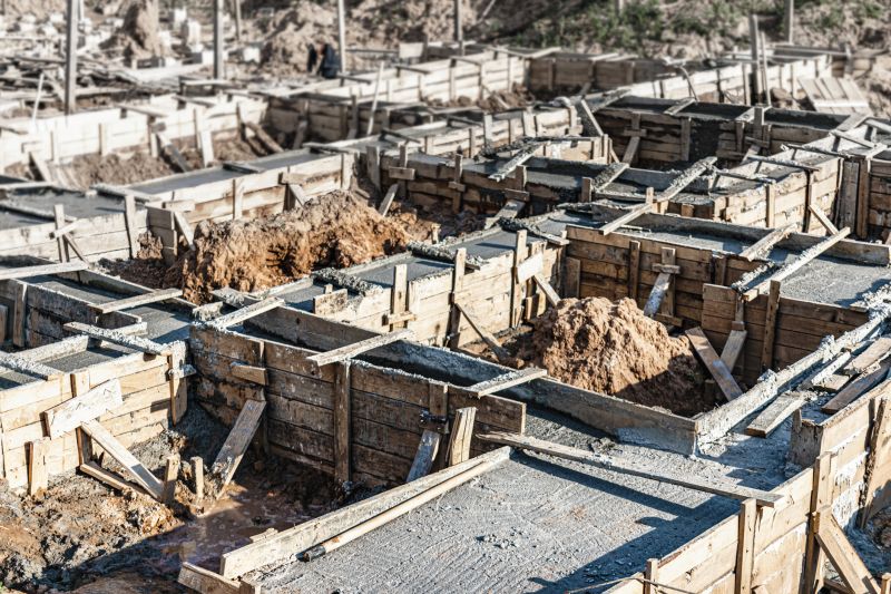 House Footing Construction in Kerrville, TX