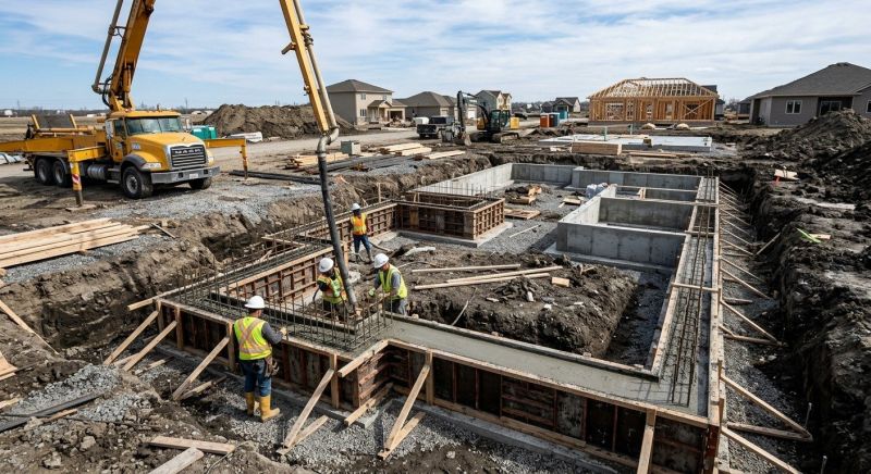 House Foundation Installation in Kerrville, TX